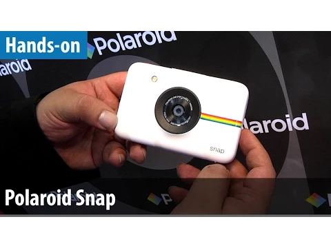 Video zu Polaroid Snap blau