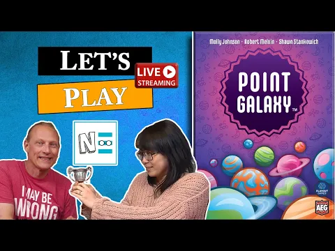Let's Play POINT GALAXY - Live Board Game Playthrough & Review e161