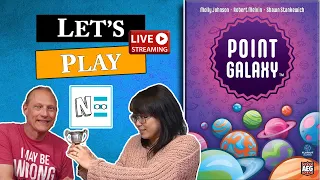 Let's Play POINT GALAXY - Live Board Game Playthrough & Review e161