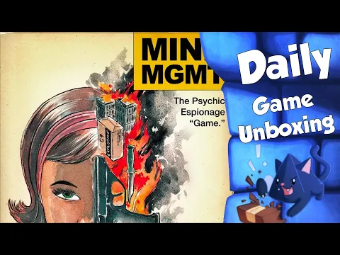 Mind MGMT - Daily Game Unboxing