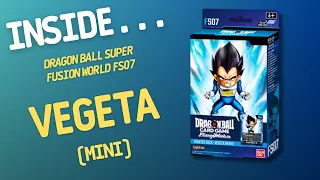 Dragon Ball Super Card Game Fusion World Vegeta Mini Starter Deck FS07 | Inside #652