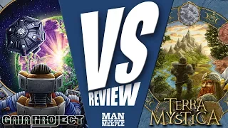 "VS" - Gaia Project versus Terra Mystica by Man Vs Meeple
