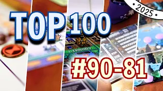 Where the Classics Begin — My Top 100 Board Games in 2025 (90–81)