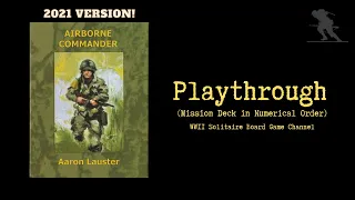 Airborne Commander (2021 Version) - Playthrough (Mission Deck in Numerical Order)
