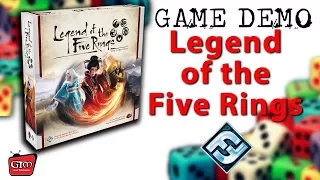 Legend of the Five Rings by Fantasy Flight Games: Game Demo