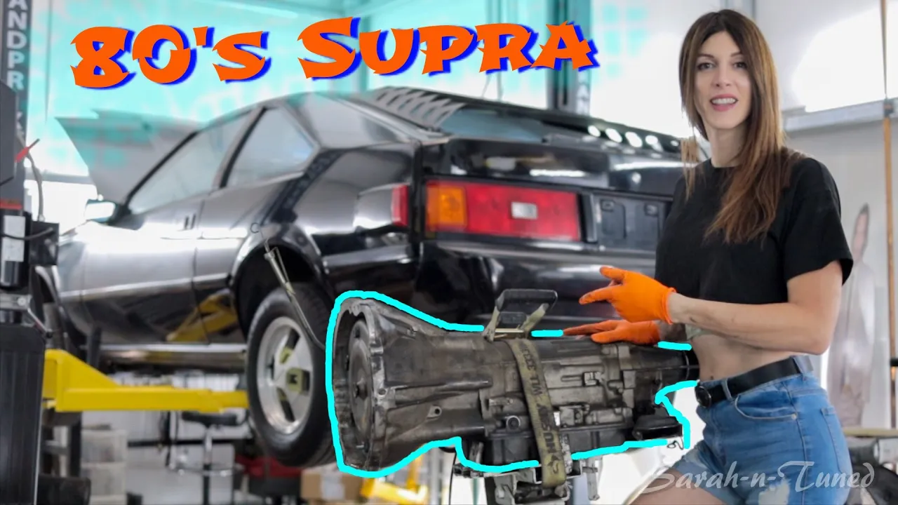 Sloppy Mess! // Manual Swapping The MA61 Celica Supra