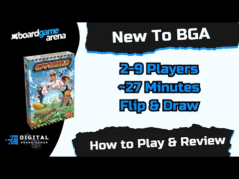 New to BGA: Spyworld, How to Play on BGA