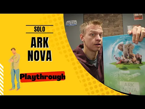 Ark Nova 1st Time Solo Playthrough. Have I Won?