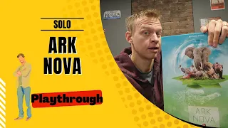 Ark Nova 1st Time Solo Playthrough. Have I Won?