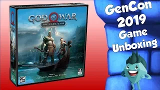 GenCon 2019 Unboxing - God of War
