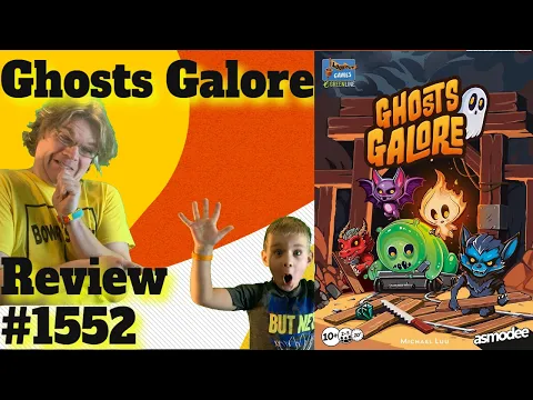 Ghosts Galore Family Review *We have tried it 3/4 players also now, Still a Good time!*