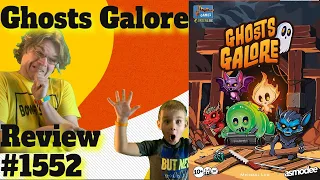 Ghosts Galore Family Review *We have tried it 3/4 players also now, Still a Good time!*