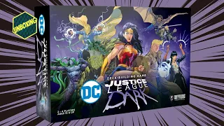 Justice League Dark - A DC Deck Building Game Unboxing