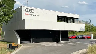 Welcome To The Insane Audi Charging Hub! Audi's Take On How Charging Stations Should Be Designed