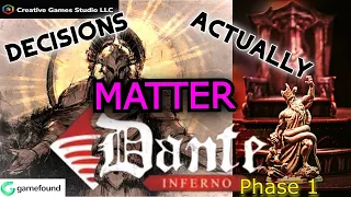 Dante Inferno: Phase 1 - Confrontation Phase Playthrough and Initial Thoughts