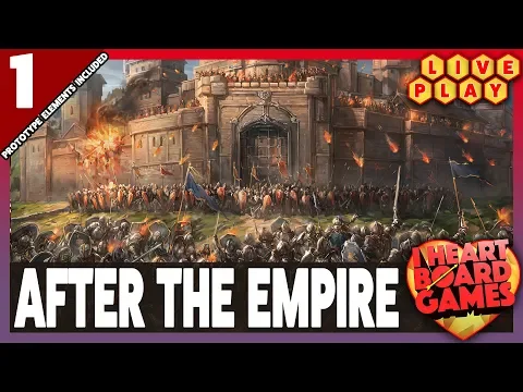After The Empire from Grey Fox Games, 4p playthrough | Live Play