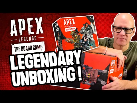 Apex Legends: The Board Game - The Legendary Unboxing!