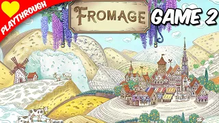 Fromage Board Game Playthrough / Gameplay (Game 2)