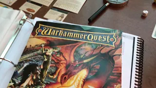 Classic Warhammer Quest (1995) on the table