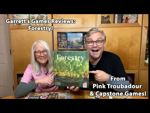 Garrett's Games Reviews Forestry from Pink Troubadour and Capstone Games