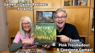 Garrett's Games Reviews Forestry from Pink Troubadour and Capstone Games