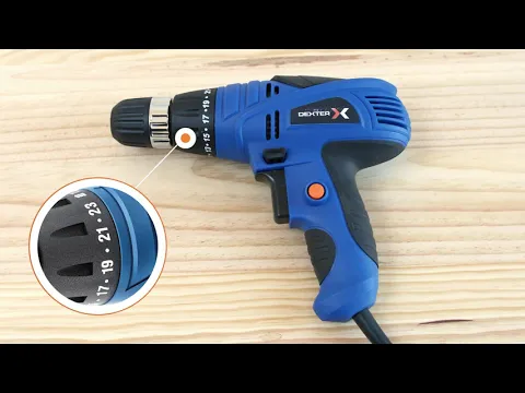 Furadeira e Parafusadeira 3/8" 300W J1ZHW0610 127V (110V) Dexter