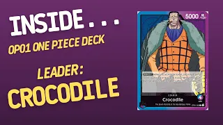 Inside… Crocodile DECK - OP-01 One Piece Card Game (4K60fps)