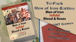 GMT: Tri-Pack Men of Iron Battles - First Look and Review