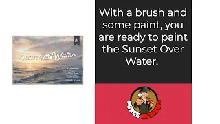 The Purge: #4784 Sunset Over Water: Painting the landscape