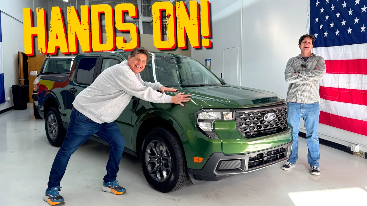 Hands On With The New 2025 Hybrid AWD Ford Maverick!