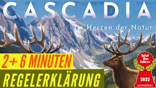 Cascadia Regeln Aufbau Anleitung Regelerklärung Spiel des Jahres 2022