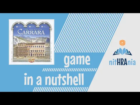Game in a Nutshell - The Palaces of Carrara (how to play)