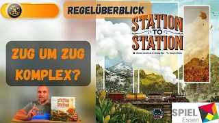 Station to Station – Komplexes Zug um Zug? Regeln und Überblick | Brettspiel Teddy