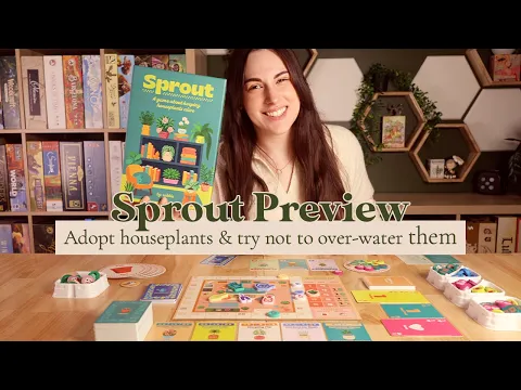 Sprout Preview! | Adopt adorable houseplants and try not to over-water them!