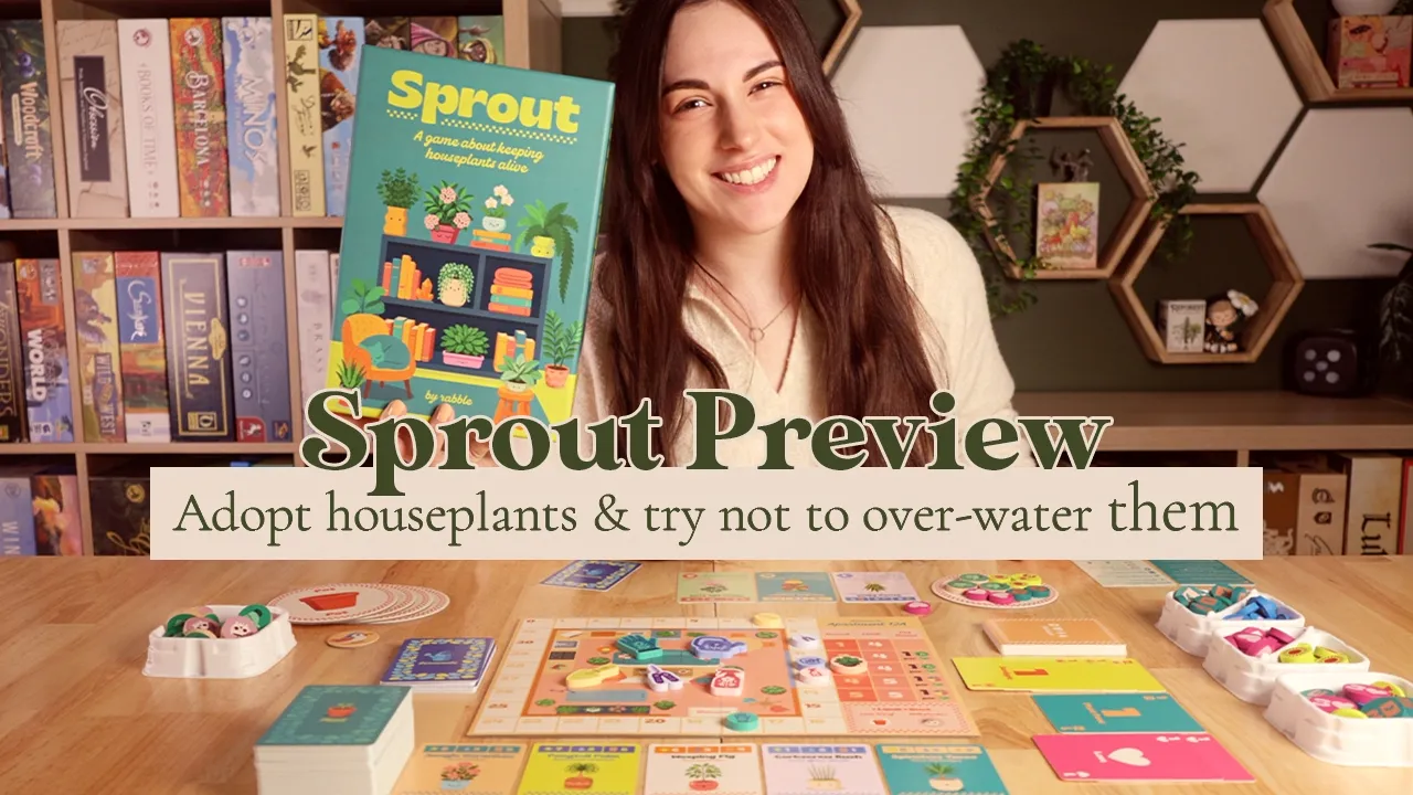 Sprout Preview! | Adopt adorable houseplants and try not to over-water them!