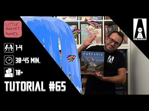 Tutorial #65 (sub ITA): come si gioca a Cascadia (gioco da tavolo edito dalla Little Rocket Games)