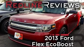 2013 Ford Flex EcoBoost Review, Walkaround, Exhaust, Test Drive