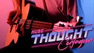 Muse - Thought Contagion (percussive fingerstyle bass cover)