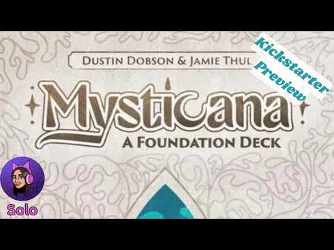 Let's Play Mysticana: Nine Perils Solo