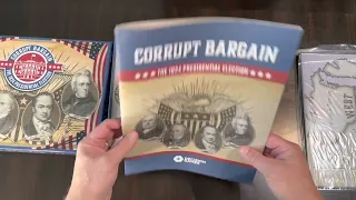 Corrupt Bargain: The 1824 Presidential Election (Decision Games) - Unboxing and Brief Discussion