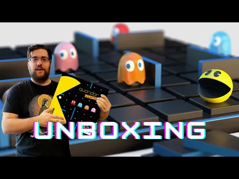 Quick Unboxing of Quoridor Pac-Man boardgame