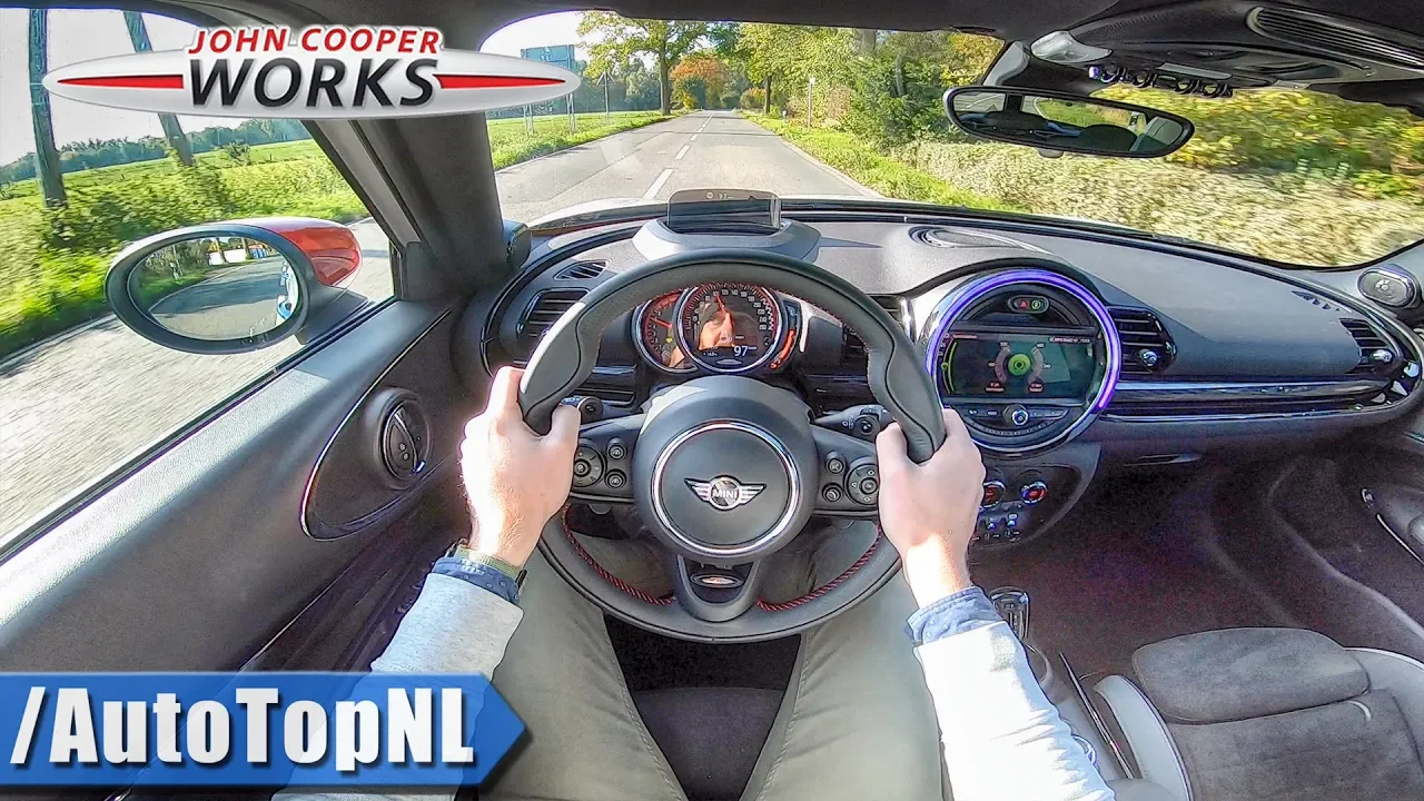 Mini Clubman JCW F54 LCI 2020 ALL4 306HP POV Test Drive by AutoTopNL