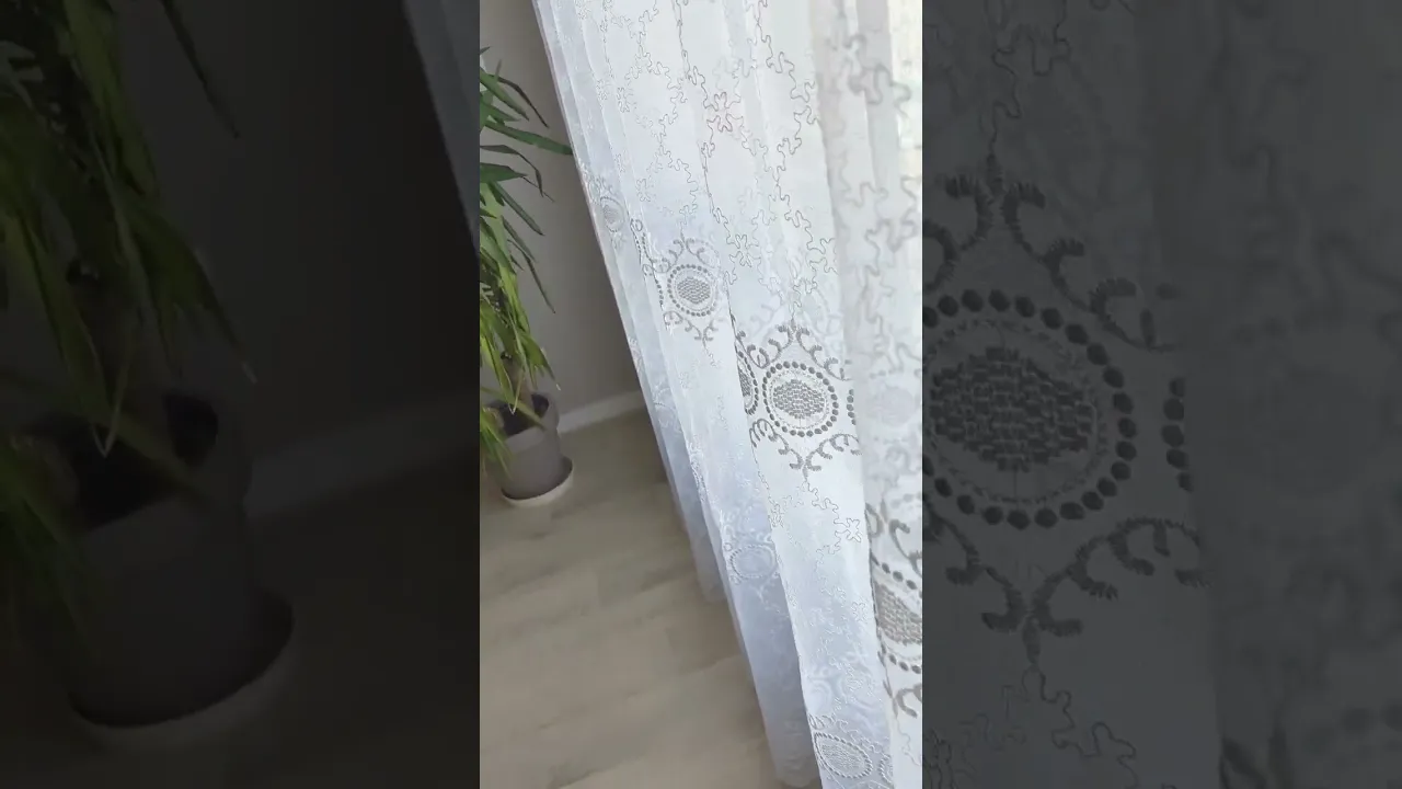 Тюль фатин белый Solar 1191-01