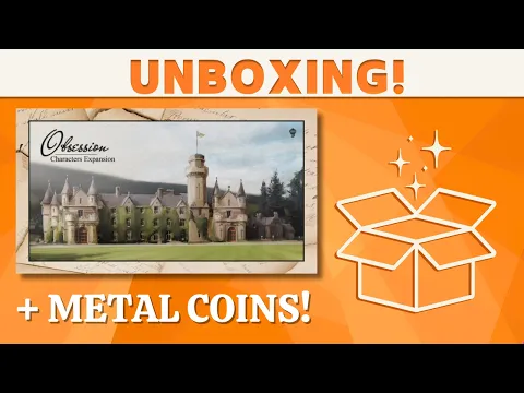 Obsession: Characters Expansion Unboxing