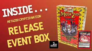 Inside…MetaZoo Release Event Box Cryptid Nation (4K 60fps)