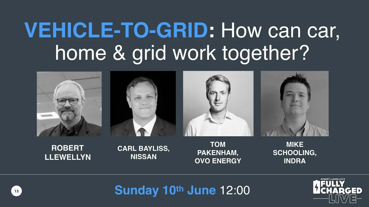 Vehicle-To-Grid | Fully Charged Live 2018 Talk 12