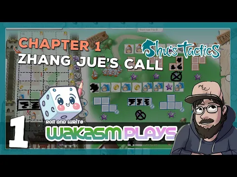 Shu's Tactics  - Chapter 1 - Campaign -  Don't Trust Strangers - Solo Boardgaming