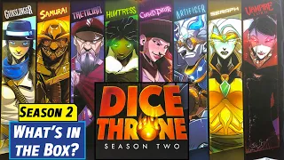 DICE THRONE Season Two Unboxing | What's in the Box?