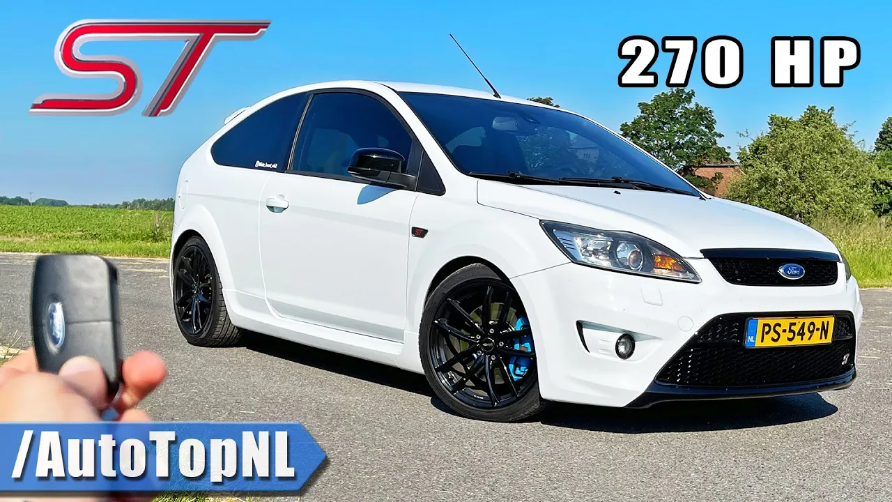270HP FORD FOCUS ST MK2 | REVIEW on AUTOBAHN [NO SPEED LIMIT] by AutoTopNL