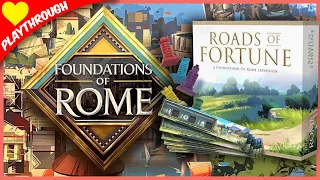 Foundations of Rome w/ Roads of Fortune Live Play w/ Jesse, Joe + Bernie, Matt @ @tabletalkgamers